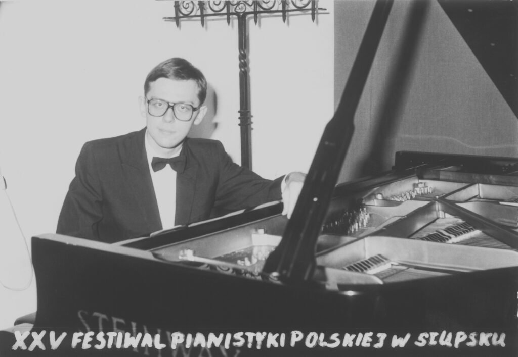 po koncercie na xxv festiwalu pianistyki polskiej w słupsku (wrzesień 1991)