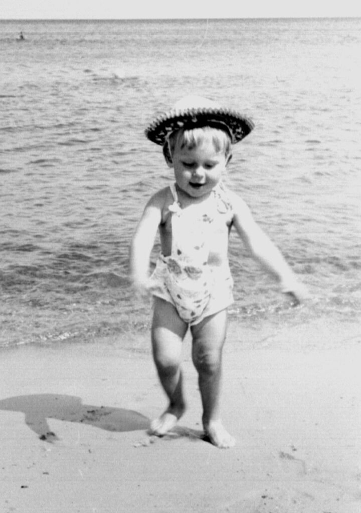 aasopot na plaży rok 1970